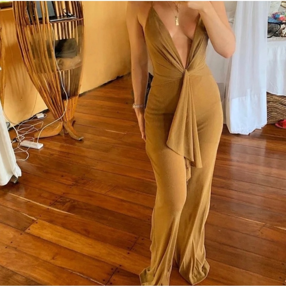 House of CB Sienna Jumpsuit NWT